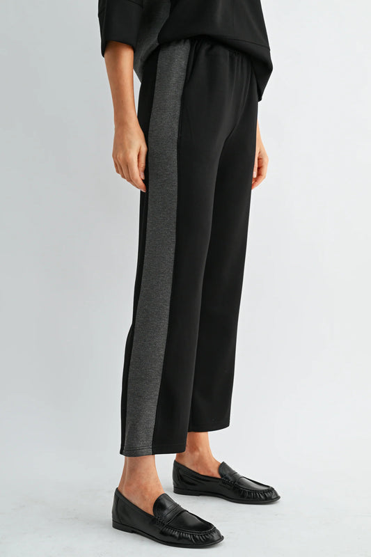 Joh Apparel Kerry Stretch Ponte Pant Black