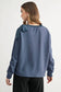 Joh Apparel Karl Bow-Tie Shoulder Top Denim Blue