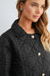 Joh Apparel Joshua Quilted Puffer Jacket Black