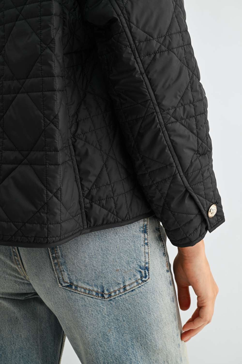 Joh Apparel Joshua Quilted Puffer Jacket Black
