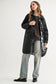 Joh Apparel Joselyn Quilted Longline Puffer Jacket Black