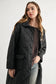 Joh Apparel Joselyn Quilted Longline Puffer Jacket Black
