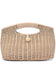 Riley Rattan Clutch Bag