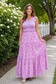 Knit-to-Woven Tank Dress Lilac