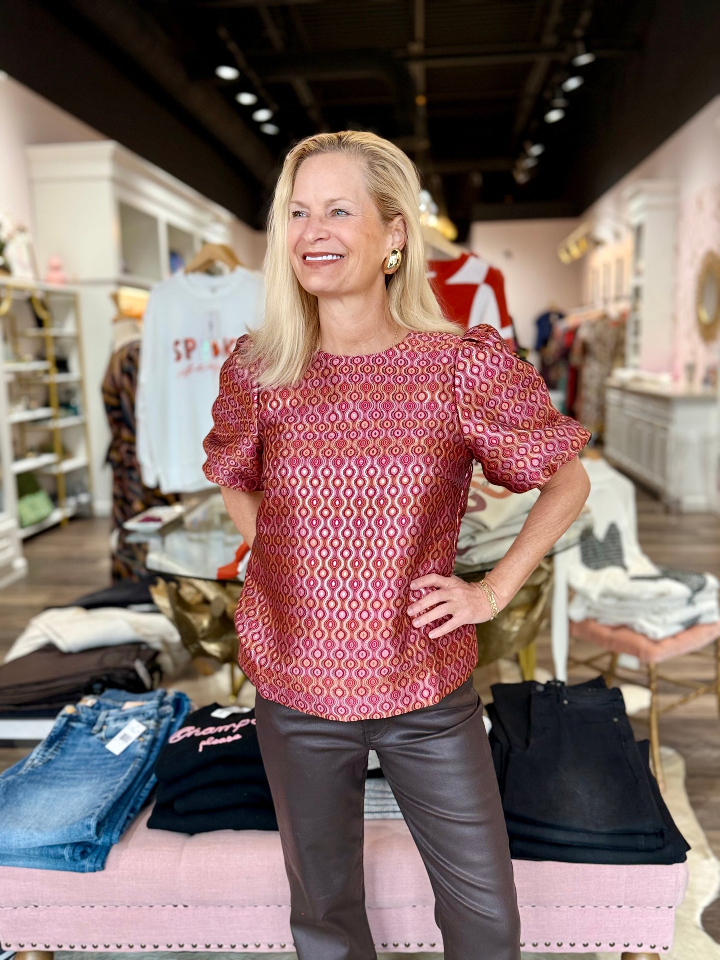 Jade Top Groovy Grid