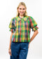 Ivy Jane Blocks Of Plaid Top