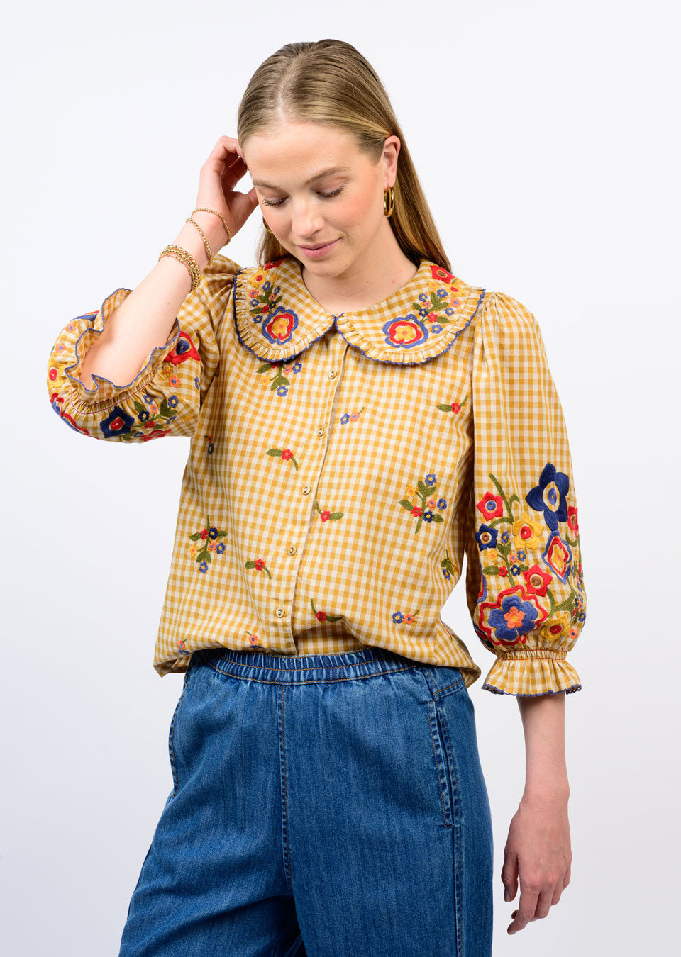 Ivy Jane Check Garden Top