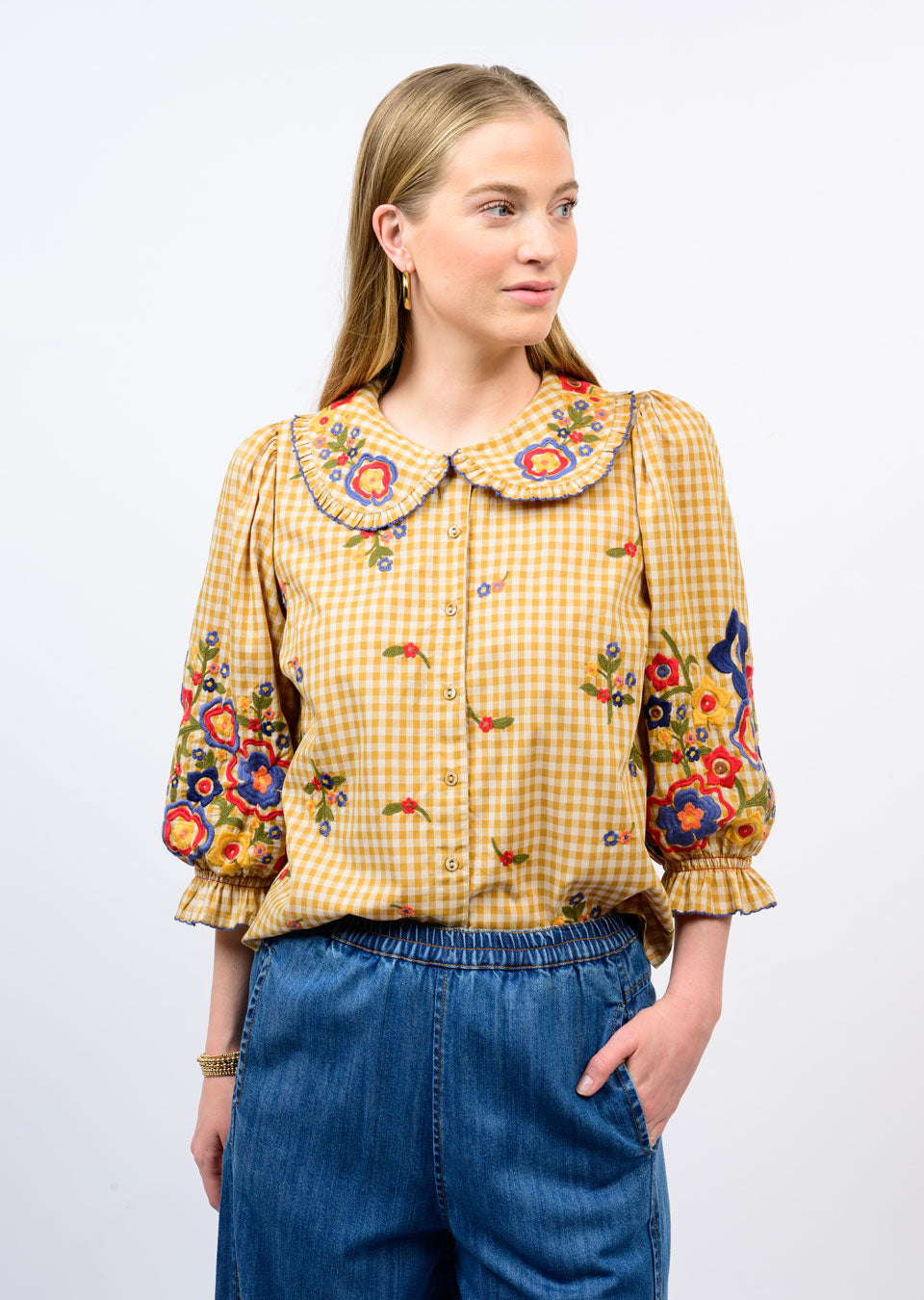 Ivy Jane Check Garden Top