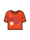 The Fourth Quarter Sequin Tee Clemson