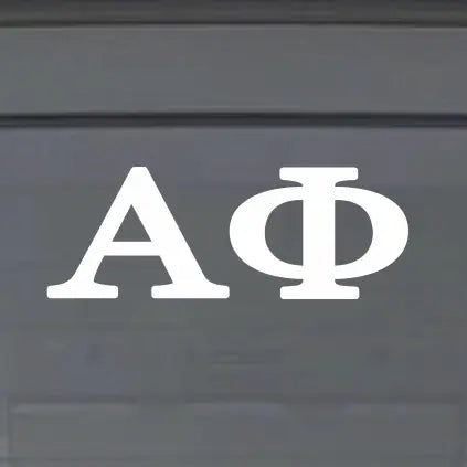 Sorority Car Decal