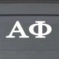 Sorority Car Decal
