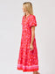 Mary Square Kinsley Dress Garden Samba