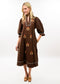 Uncle Frank Kaftan Dress With Folkloric Embroidery