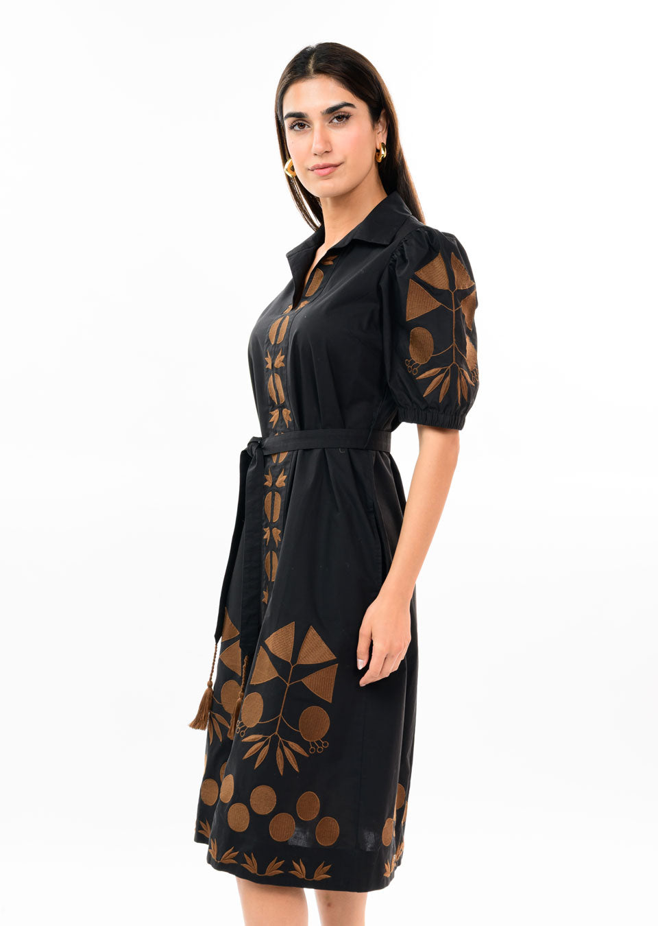 Uncle Frank's Embroidered Shirt Dress