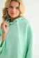 Joh Apparel Francine French Scuba Pearl Hoodie Mint