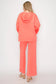 Joh Apparel Farrah French Scuba Pearl Pant Peach