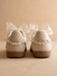 Lace Trimmed Retro Sneaker
