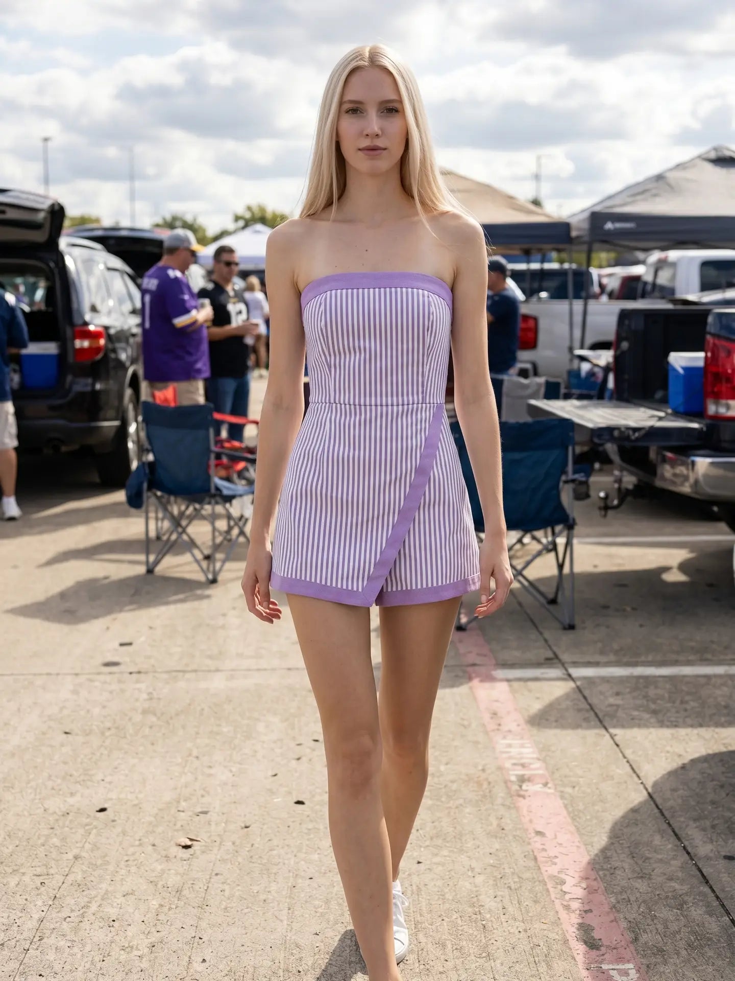 The Lavender Lane Romper