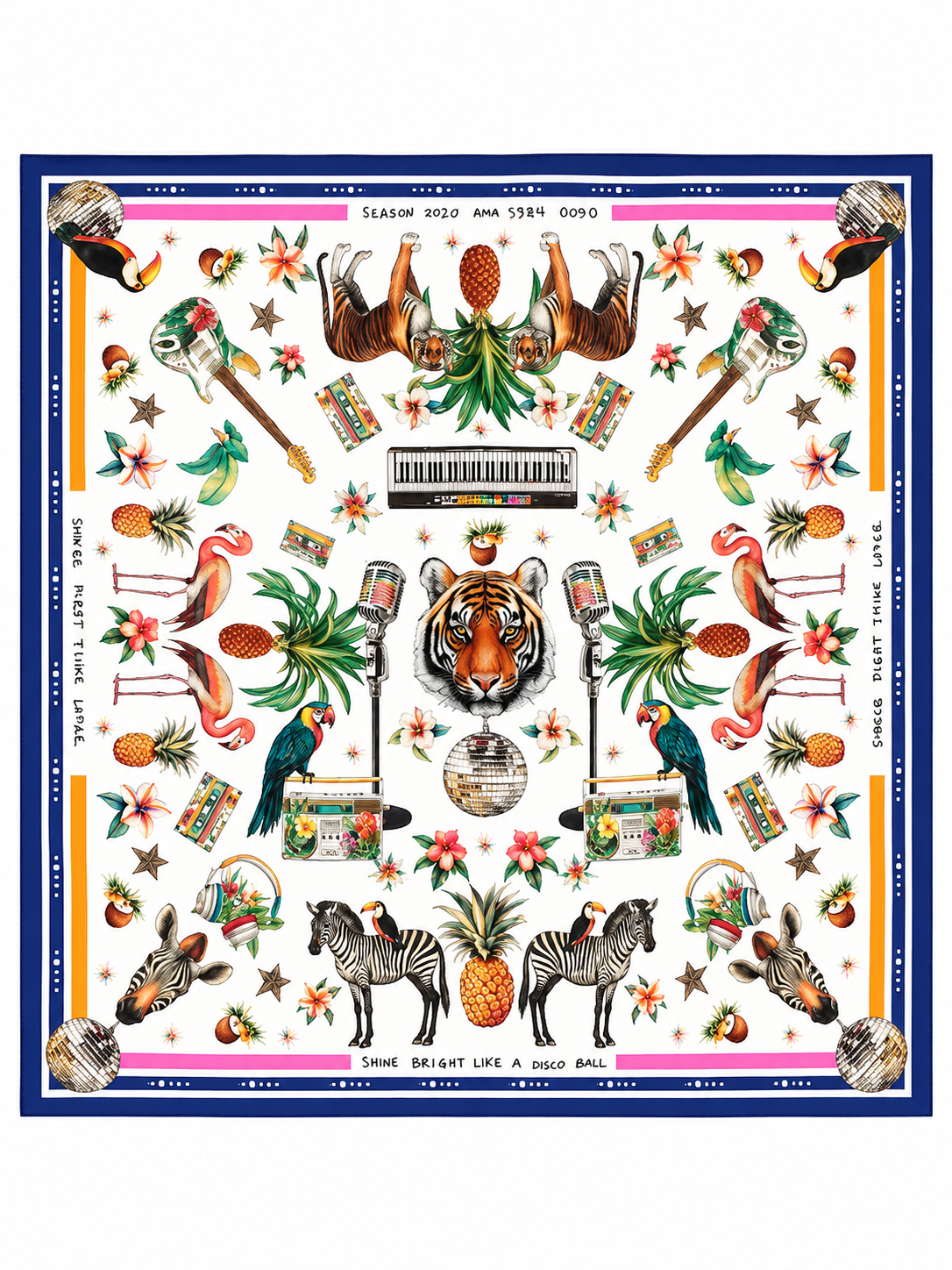 Vilagallo Jungle Disco Scarf