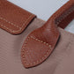 Dorian 16 inch Nylon Tote Bag: Taupe