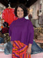Briton Court Sofia Sweater Purple