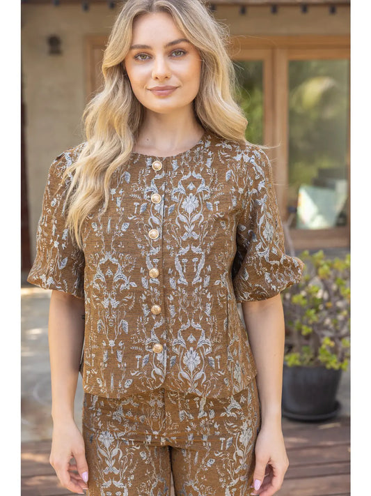 The Floral Luxe Top