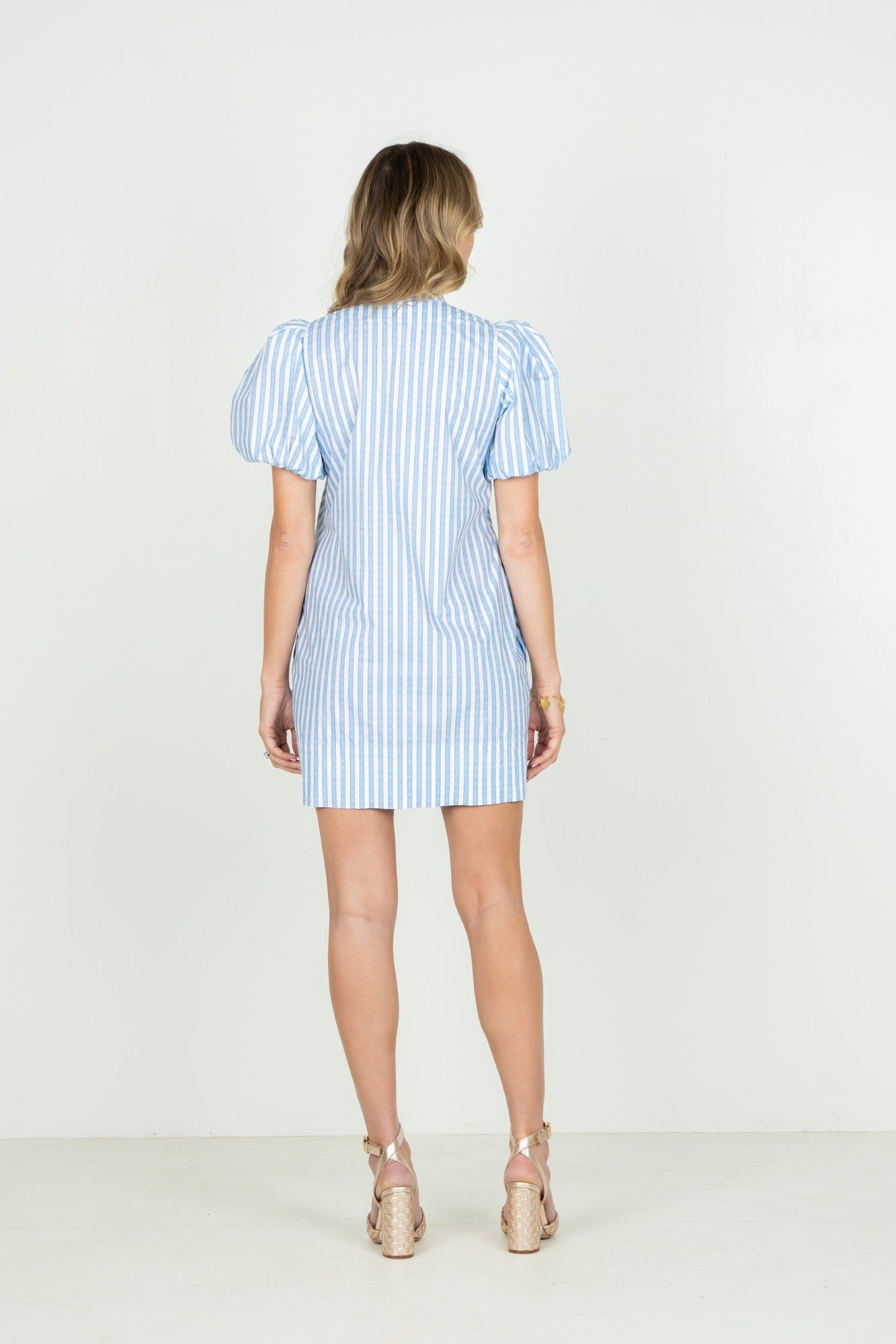 Emily McCarthy Hampton Mini French Blue Stripe