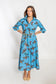 House of MBR Berry Grove Lana Shirt Dress Long