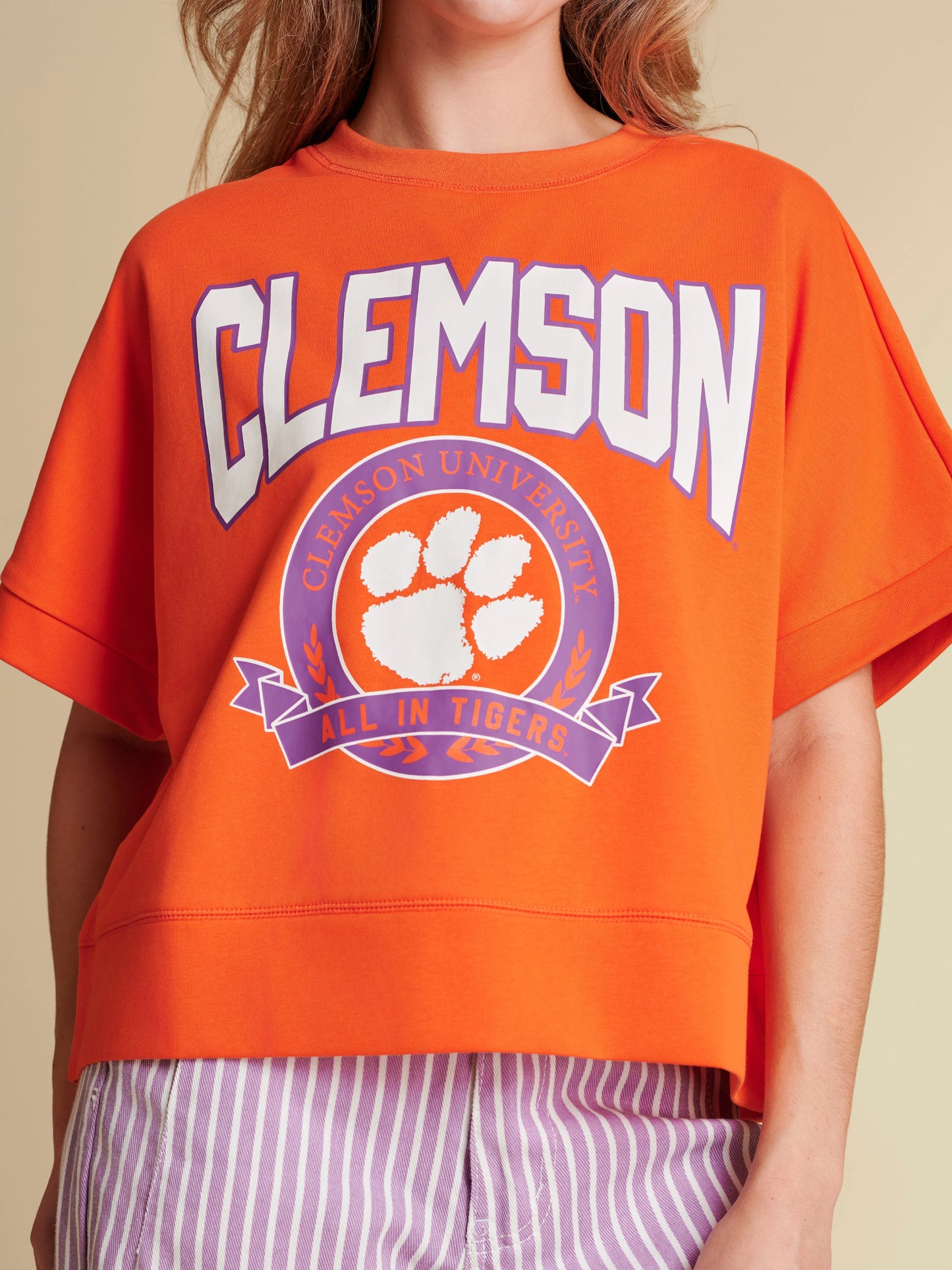 The Crest Dolman Tee Clemson
