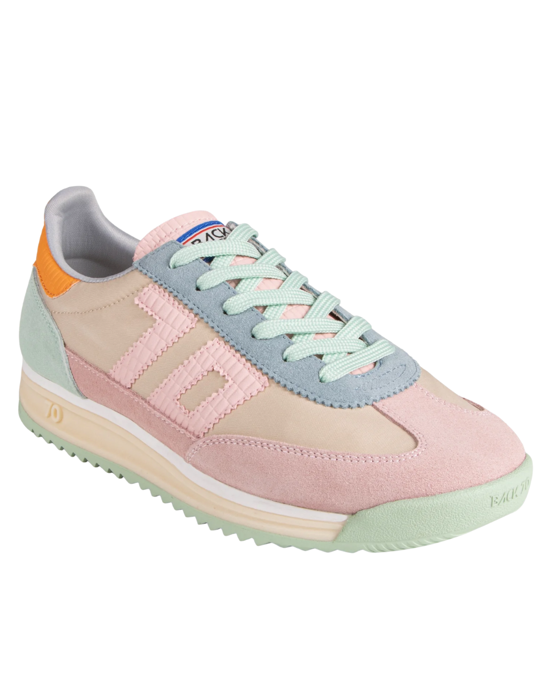 Back 70 Barkley Jogger in Multi Pink Green Sneaker