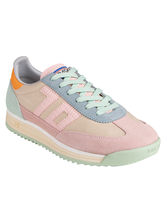 Back 70 Barkley Jogger in Multi Pink Green Sneaker