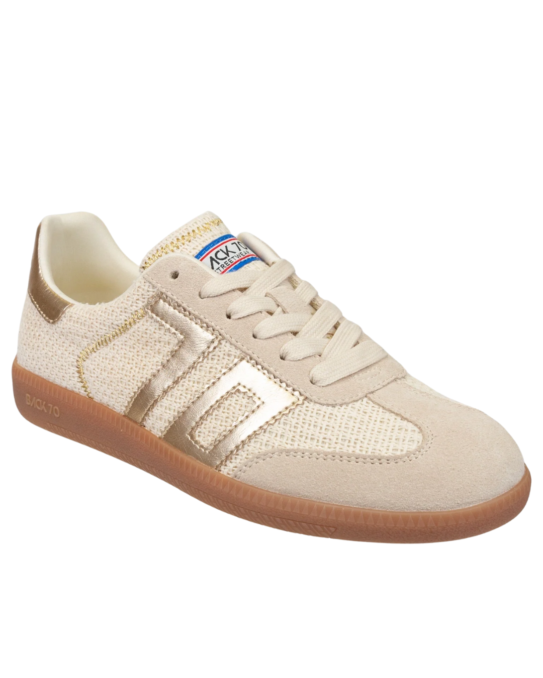 Back 70 IUTA in Gold Sneakers