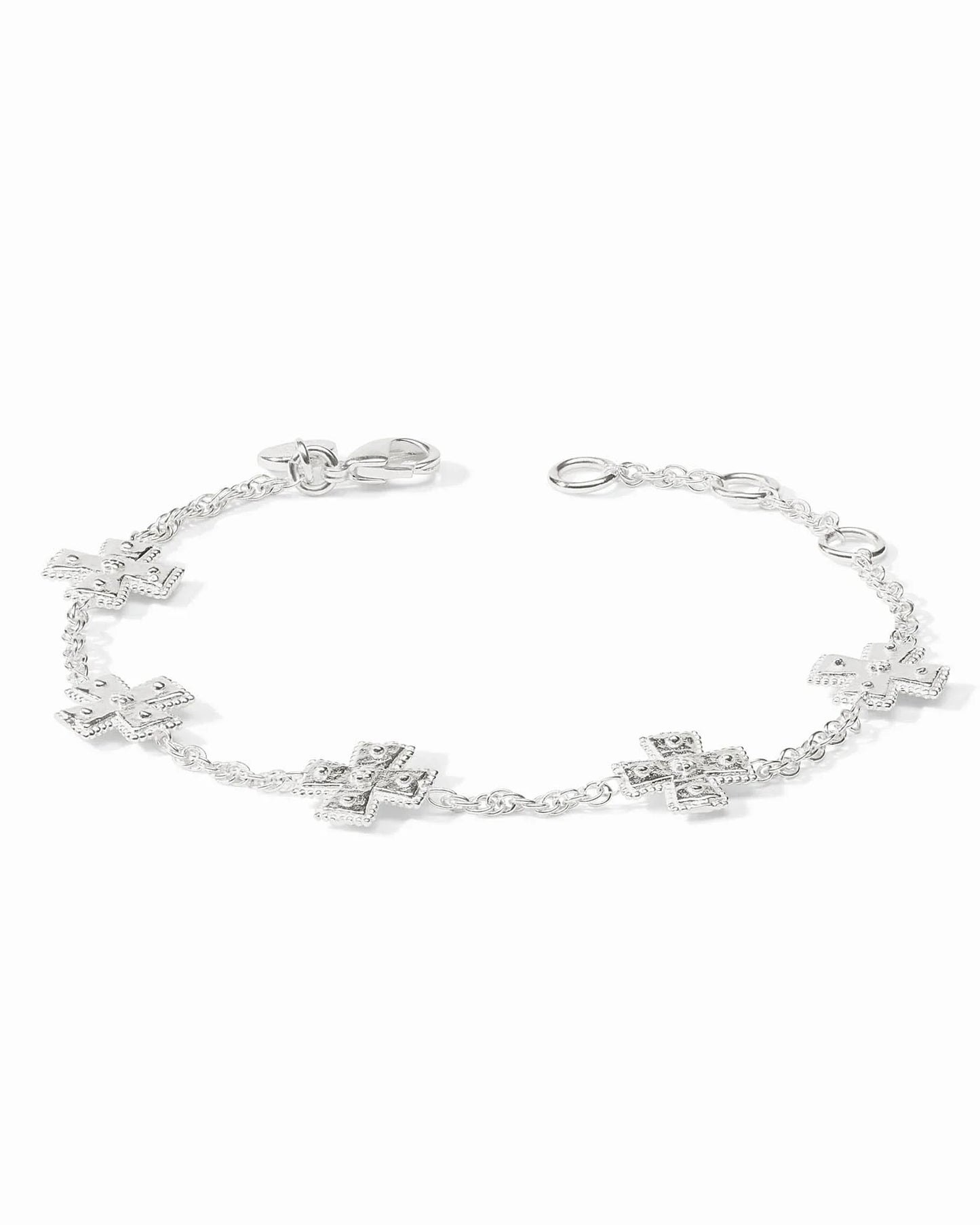 Julie Vos Canterbury Delicate Bracelet Silver