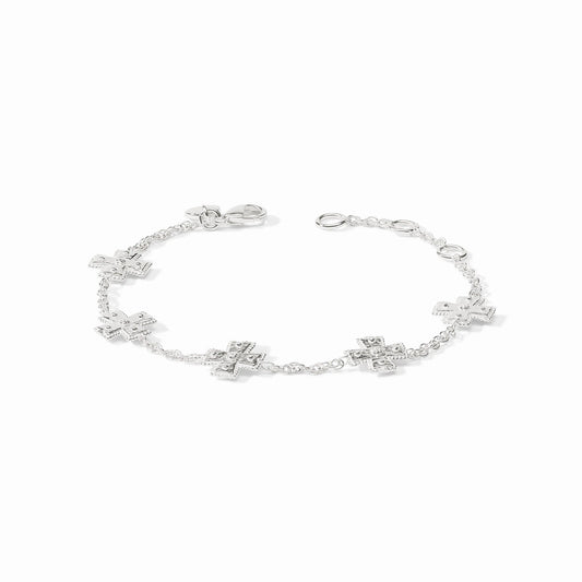 Julie Vos Canterbury Delicate Bracelet Silver