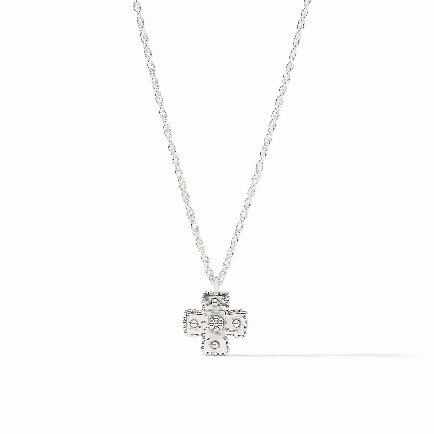 Julie Vos Canterbury Delicate Station Necklace Silver