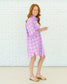 Caryn Lawn Kimberly Park Dress Lavender/Red