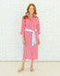 Caryn Lawn Libby Stripe Dress Red