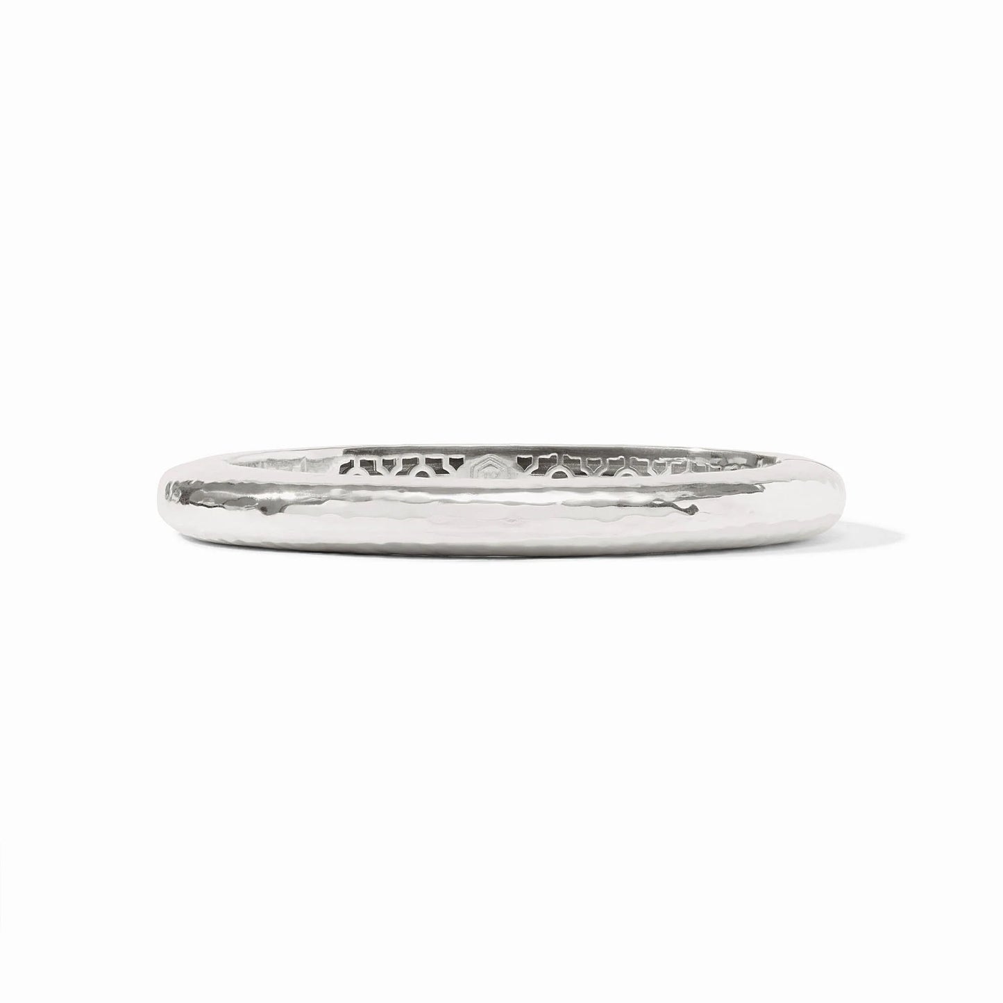 Julie Vos Catalina Hinge Bangle Silver
