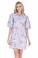 Joy Joy Puff Sleeve Fitted Shirt Dress