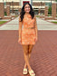 The Floral Paisley Set Orange