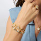 Julie Vos Colette Tennis Bracelet Champagne