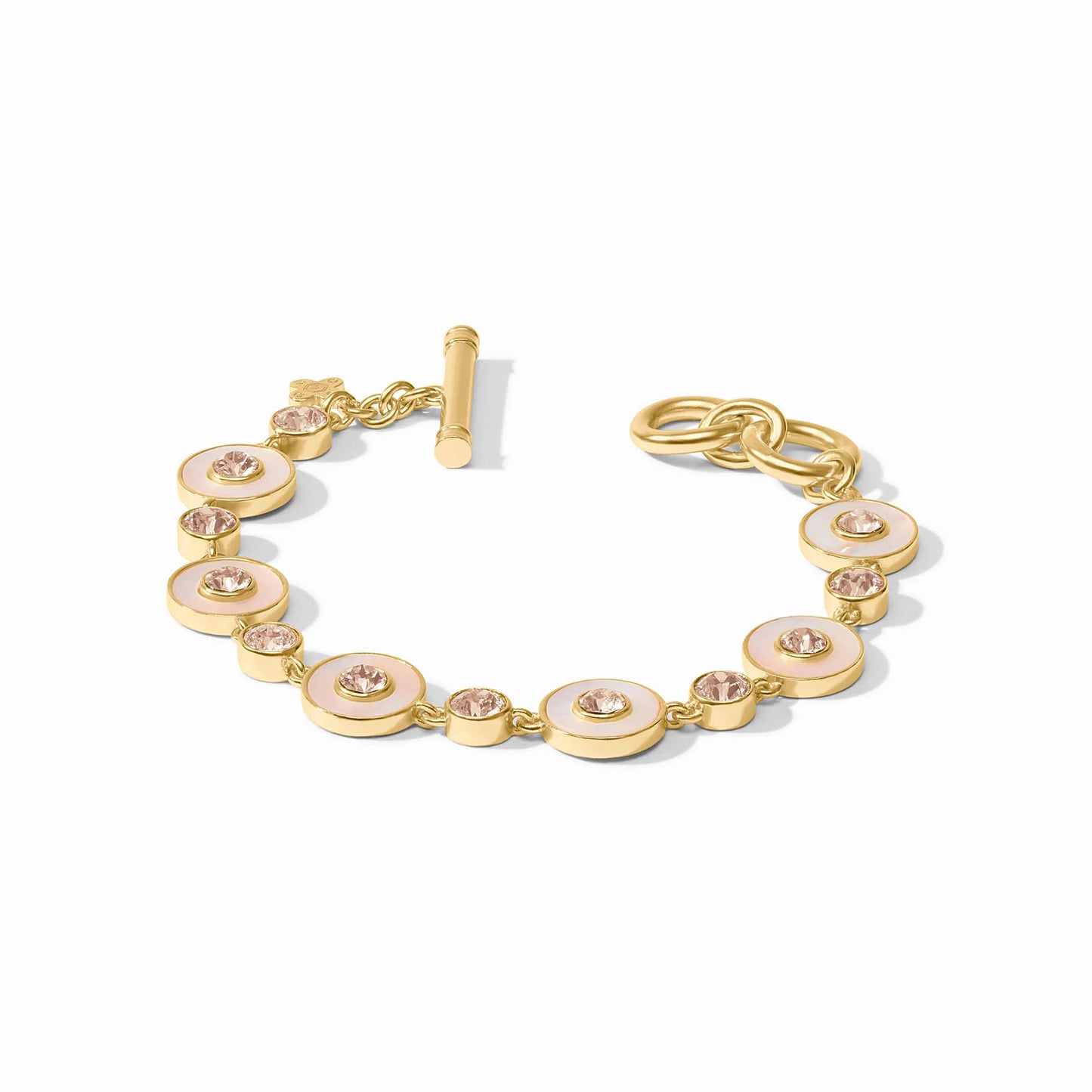 Julie Vos Colette Tennis Bracelet Champagne