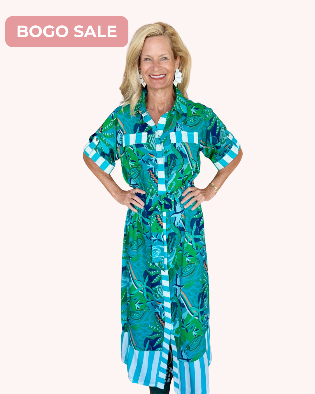 Briton Court Elena Midi Dress