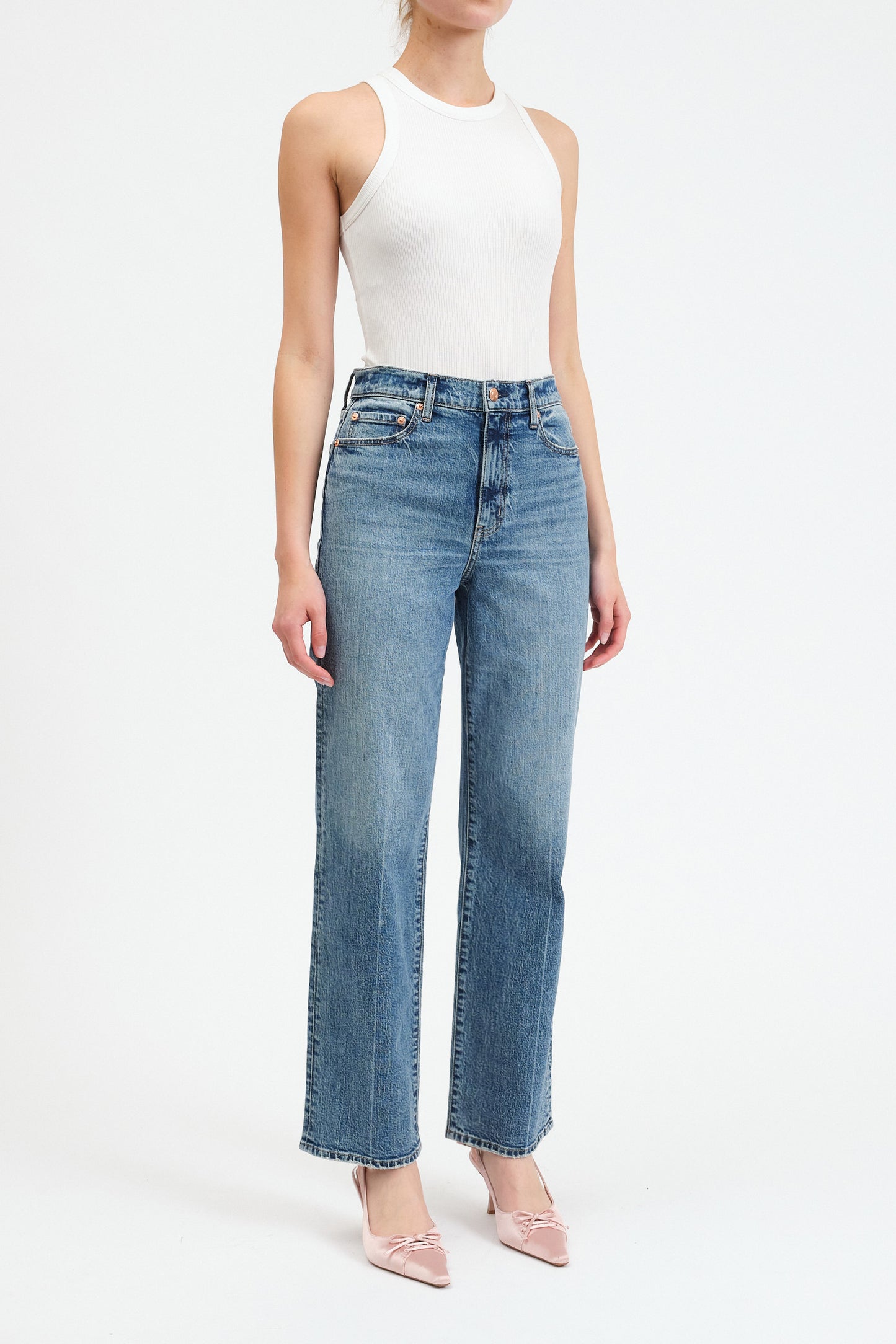 SUNDAZE HIGH RISE VINTAGE STRAIGHT