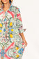 House of MBR Mint Chinois Shirt Dress Long