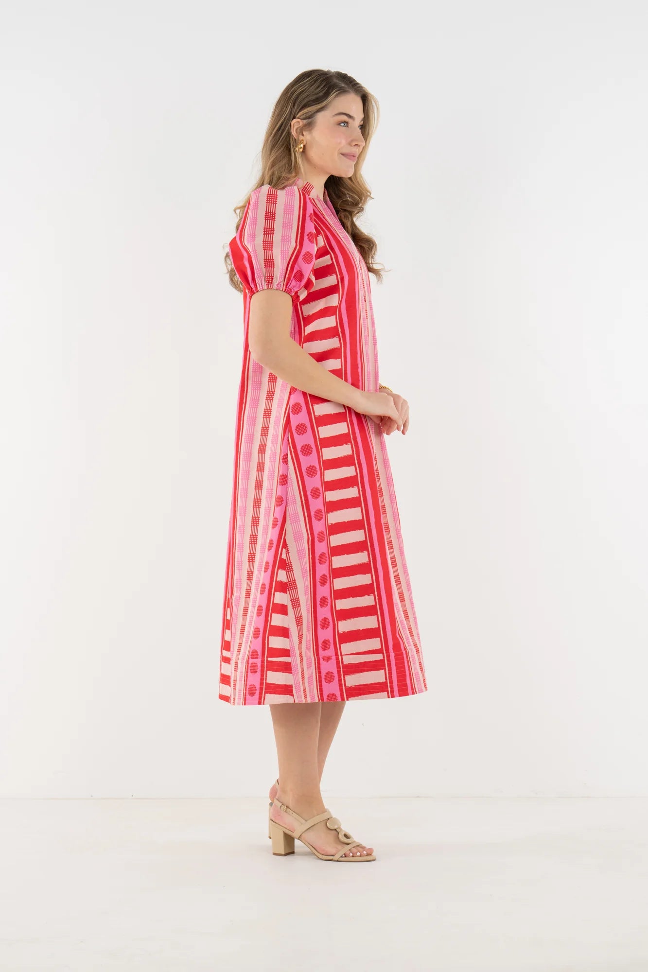 Emily McCarthy Hampton Dress Peach Jubilee