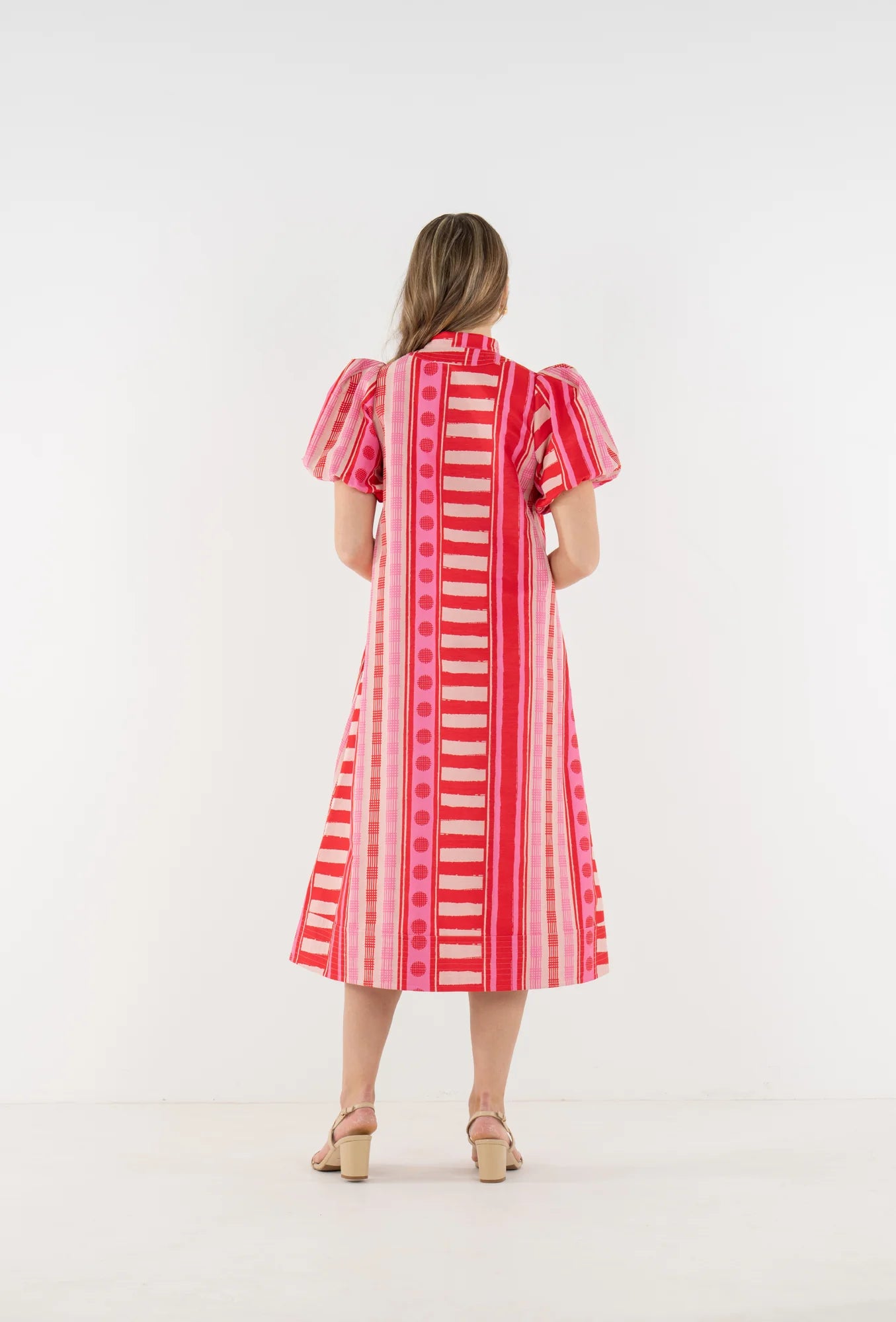Emily McCarthy Hampton Dress Peach Jubilee