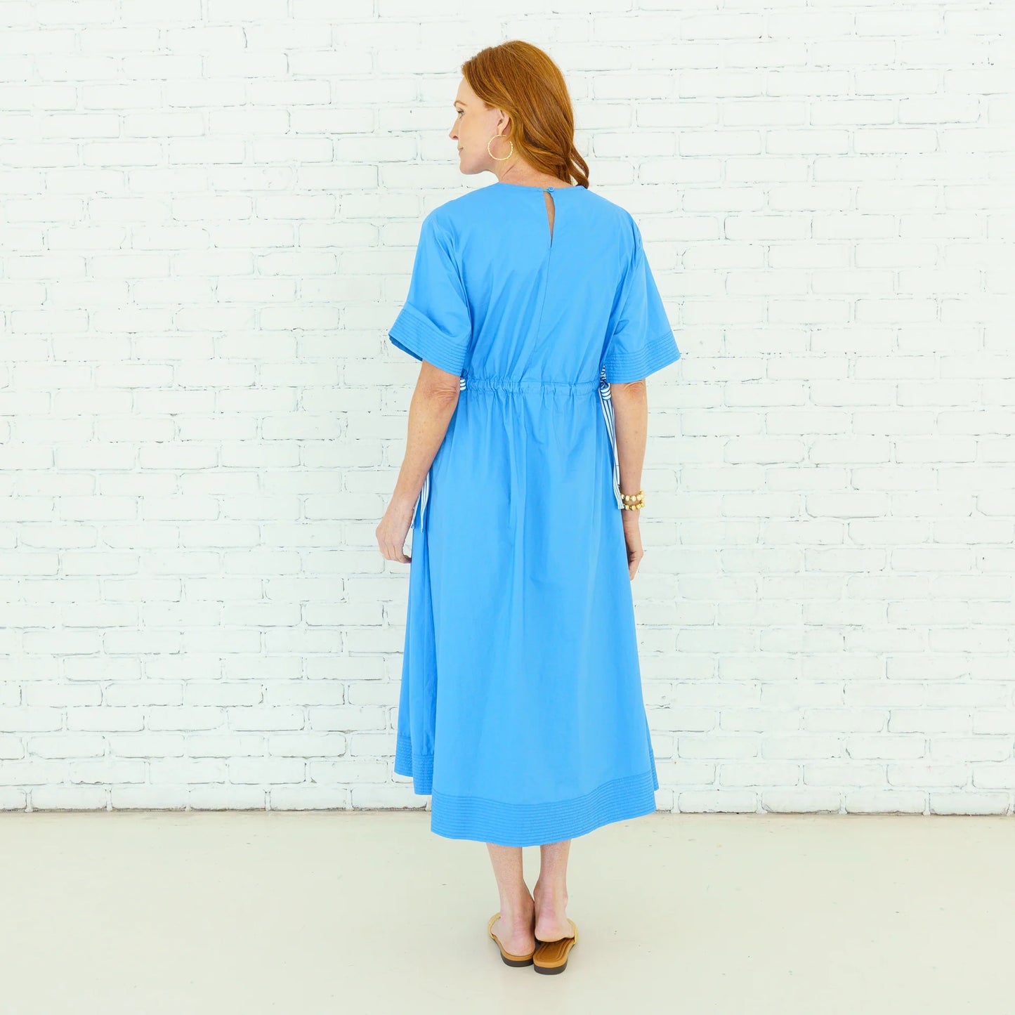 Caryn Lawn Ali Dress Blue