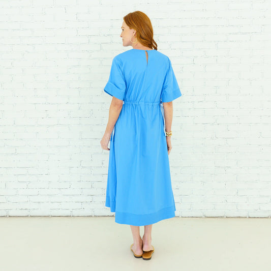 Caryn Lawn Ali Dress Blue
