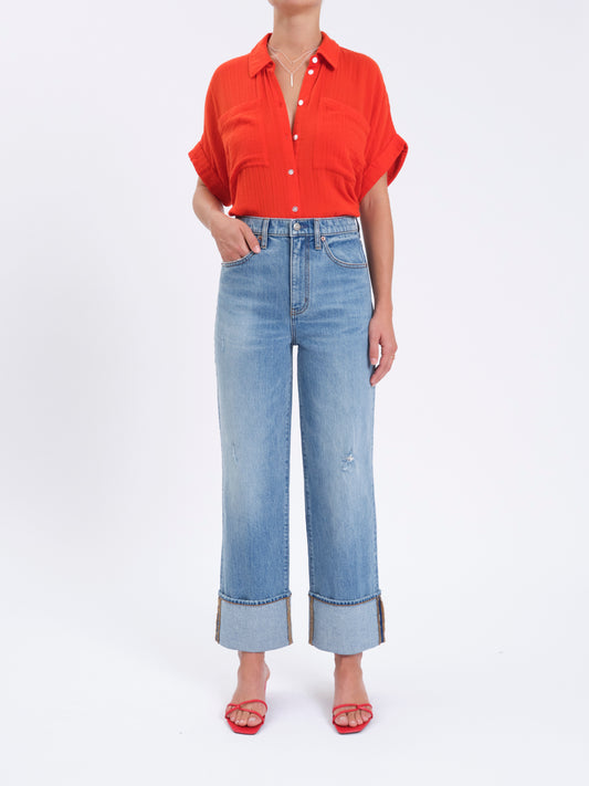 Daze Denim Eastside High Rise Loose